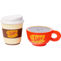 Silver Buffalo Gilmore Girls Latte Mug Ceramic Salt And Pepper Shaker