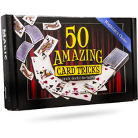 50 Amazing Card Tricks Kit For All Ages With Trick Decks Included