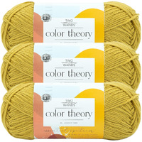(3 Pack) Lion Brand Yarn Two Of Wands: Color Theory Yarn, Bee Pollen