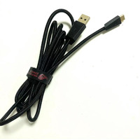 Lzydd Usb Charging Data Cable For Asus Rog Gladius Iii/Rog Keris/Rog Chakram Wireless Gaming Mouse/Rog Strix Scope/Falchion Wireless 65% Mechanical Gaming Keyboard(Black Usb C Port)