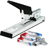 Imlike Heavy Duty Stapler With 2000 Staples: 100 Sheets High Capacity Office Stapler, Manual Big Stapler, Metal Large Stapler For Paper Binding, Include 23/8 & 23/13 Staples Each 1000Pcs