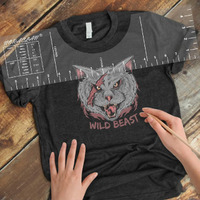 T-Shirt Rulers Guide, Shirt Alignment Tool For Applying Vinyl And Sublimation Designs On Shirts With Size Chart Built-In - Htv Alignment Tool