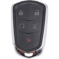 5 Buttons Replacement Key Fob Case Cover Fit For 2015-2019 Cadillac Escalade, Cts, Srx, Xt4,Xt5, Ats, Sts, And Xd6 Ct6 Xt5 Keyless Entry Remote Key Fob Acceccories (1)