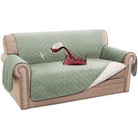 2023 New 100% Waterproof Sofa Covers Couch Cover Sofa Cover For Dogs Couch Protector Triple Non-Slip Sofa Slipcover For 2 Cushion Couch Furniture Protector For Pets, Kids,Dog (Loveseat 54", Sage)