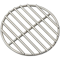 Kamaster 6.5" Bbq High Heat Stainless Steel Charcoal Fire Grate Fits For Medium Big Green Egg Fire Grate And Kamado Grill Joe Parts Charcoal Grate Replacement Accessories (6 1/2