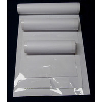 15 Yards Brodart Fold-On Archival Book Jacket Covers Large Roll Combo - 10, 12 & 14"