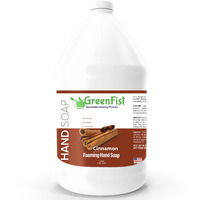 Greenfist Foaming Hand Soap Refills Cinnamon Scent Jug Foam Refill Made In Usa, 128 Ounce (1 Gallon)