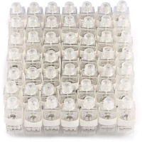 California Cade Electronic Finger Lights-Party Favors Party Supplies For Holiday Light Up Toys - Led Rave Laser Assorted Toys For Holiday-50 Packs