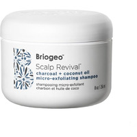 Briogeo Scalp Revival Charcoal + Coconut Oil Micro-Exfoliating Shampoo, Treatment For Dry & Itchy Scalp, Clarifying Shampoo For Build Up, Scalp Scrub For Oily Scalp, Vegan, Cruelty-Free, 8 Fl Oz