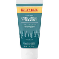 Burt's Bees Soothing Moisturizer + After Shave With Aloe & Hemp, For Men, 2.5 Ounces