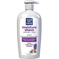 Kiss My Face Lavender And Shea Butter Moisture Shave, 11 Ounce - 6 Per Case.