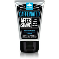 Pacific Shaving Company Caffeinated Aftershave, Men's Grooming Product - Antioxidant Daily Face Lotion + After Shave - Soothing Aloe & Spearmint Post Shave Balm For Sensitive Skin (3.4 Oz)