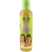 Kids Originals By Africa's Best Protein Plus Growth Oil Remedy, Natural Conditioner Nourishes, Revitalizes And Repairs Hair, Ideal For Ponytails, Curls, Braids, Edges, 8Oz