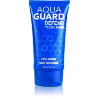 Aqua Guard Pre-Swim Hair Defense | No More Swim Hair | Prevents Chlorine Damage + Softens Hair While Swimming | Made In California | Color Safe, Leaves Hair Smelling Great | 5.3 Oz