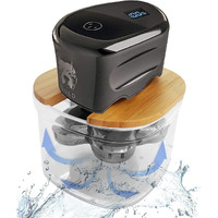 Fitsand Bamboo Shaver Rinse Stand Compatible With Skull Shaver Pitbull Gold Pro Head Shaver