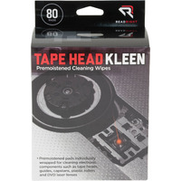 Read Right Tape Head Kleen Cleaning Pads, 80 Pads Per Box (Rr1301)