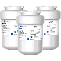 Lifefilter Mwf Water Filter For Ge Refrigerators, Replacement For Ge Mwf, Mwfp, Hdx Fmg-1, Mwfa, Gwf, Gse25Gshecss, Wfc1201, Rwf1060, 197D6321P006, 9991, Pc75009(3 Pack)