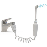 Orthodontic Water Sowash Vortice, Faucet Oral Irrigator Dental Water Floss, It Connects Directly To The Faucet, Non-Electric Dental Irrigator, With Vortice Orthodontic Tip (Int.Pat.), Italian Product
