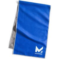 Mission Original Microfiber Cooling Towel For The Gym, Yoga, Golf, And More (Mission Blue)