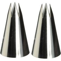 1M Open Star Piping Tip(2Pk)