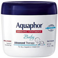 Aquaphor Baby Healing Ointment Advanced Therapy Skin Protectant For Chapped Or Dry Skin, Drool Rash And Diaper Rash Ointment, 14 Oz Jar
