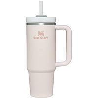 Stanley Quencher H2.0 Tumbler With Straw 30 Oz | Flowstate 3-Position Lid | Cup Holder Compatible For Travel | Insulated Stainless Steel Cup | Bpa-Free | Rose Quartz