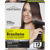Placenta Life Keratimask Brazilian Straightening Kit With Keratin And Hyaluronic Acid - Keratin Treatment- Get A Perfect Smooth, Shiny And Silky- Formaldehyde Free