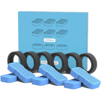 Cat Water Fountain Filters Replacement: 6 Carbon Filters + 6 Sponge Filters - Pet Fountain With Filter For Keeping Water Fresh And Clean, For 2L Cat Fountain H3 Goostoo