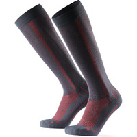 Danish Endurance Graduated Compression Socks 21-26Mmhg, For Women & Men Large Greyred 1-Pack