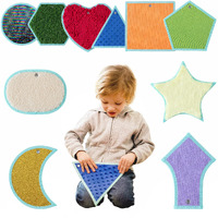 Odoxia Sensory Mats For Autistic Children  Sensory Tiles For Kids  Sensory Wall Panel  Sensory Mats (Shapes)  Sensory Toys  Sensory Room Equipment  Sensory Disorder Toys For Tactile Play
