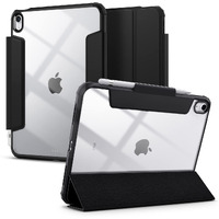 Spigen Ultra Hybrid Pro Designed For Ipad 109 Inch Case Ipad 10Th Generation Case (2022) With Clear Transparent Back And Pencil Holder - Black