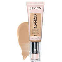 Revlon Photoready Candid Natural Finish Foundation, With Anti-Pollution, Antioxidant, Anti-Blue Light Ingredients, 220 Sand Beige, 0.75 Fl. Oz.