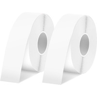 Label Maker Tape Supvan E10 Adapted Label Print Paper Refill Size 2 Packs Continous 059Inx1968Ft Thermal Laminated Waterproof Self-Adhesive Multipurpose Labeling Tape Replacement