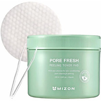 Mizon Pore Fresh Peeling Toner, Aha, Bha, Pha, Peeling Pads, Soothing, Exfoliating, Toning, Pore-Tightening, Toner Pad (60 Pads)