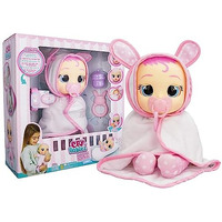 Cry Babies Newborn Coney - Interactive Baby Doll With 20+ Baby Sounds, Girls & Kids Age 18M And Up