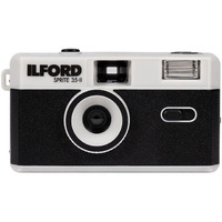 Ilford Sprite 35-Ii Reusable/Reloadable 35Mm Analog Film Camera (Black And Silver)