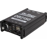 On-Stage Db2150 Passive Stereo Usb Di Box