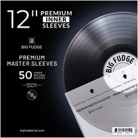 Premium Vinyl Sleeves (12 Inch, 50 Pack)