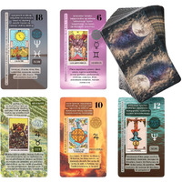 Witchy Cauldron Tarot DButant FranAis, Cartes De Tarot Significatives, Jeu De Tarot De Mots ClS, Apprentissage Du Tarot, Chakra, PlanTe, Affirmation, Invers, Zodiaque