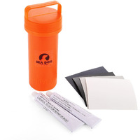 Sea Dog Water Sports Inflatable Boat Repair Kit, 4 X Pvc Patch, 2 X 30G Glue