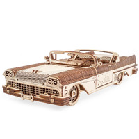 Ugears Mechanical Wooden 3D Puzzle Model Dream Cabriolet Vm-05 Father's Day Gift Idea