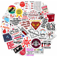 100 Pcs Phlebotomy Stickers, Phlebotomy Gifts For Women, Students & Men, Phlebotomist Accessories, Phlebotomist Stickers For Laptops & Water Bottles, Phlebotomist Badge, Phlebotomy Pins
