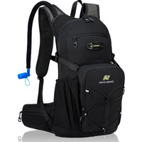 Multipurpose Hydration Backpack With 3L Water Bladder, High Flow Bite Valve, Perfect Water Backpack 18L For Hiking, Cycling