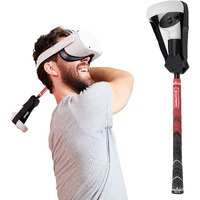 Deadeyevr Drivr - Vr Golf Club Handle Accessory (Red - Metal)