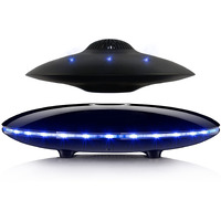 Ruixinda Magnetic Levitating Bluetooth Speaker, Levitating Ufo Speakers With Led Lights, 360 Degree Rotation,Wireless Floating Speakers For Home Office Decor Cool Tech Gadgets,Creative Gifts