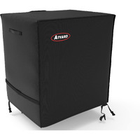 Atyard 30-Inch Outdoor Cover For Keter Unity (Small) Portable Table - Uv Resistant, Breathable, All Weather (30" L X 24" W X 32" H)Black