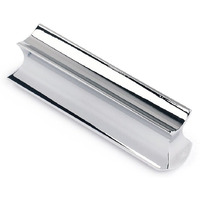 Alnicov Stainless Steel Guitar Slide Tone Bar For Dobro, Lap Steel Guitar, Hawaiian Guitar, Electric Guitar Accessories - Chrome