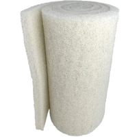 Aquatic Experts Classic Koi Pond Filter Pad Fine - White Bulk Roll Pond Filter Media, Ultra-Durable Pond Filters For Outdoor Ponds, Reusable Fish Pond Filter Material, Usa, (3/4" - 1" X 18" X 72")
