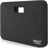 Netany Extra Thick Kneeling Pad For Gardening, Comfortable Knee Pad Cushion, Extra Large Foam Kneeler Mat For Gardening, Baby Bath, Workout, Exercise & Yoga, Mechanic, 17.8 X 11 X 1.5 In, Black