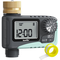 Rainpoint Sprinkler Timer Outdoor Brass Swivel, Water Timer For Garden Hose Faucet Timer, Programmable Watering Irrigation Timer V2, 2023 Release